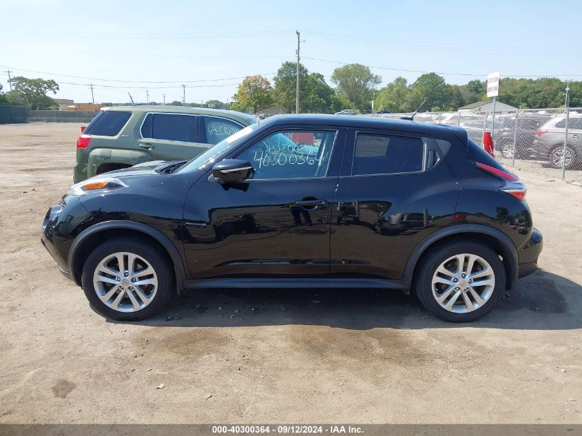 2015 Nissan Juke Sv VIN: JN8AF5MV8FT551858 Lot: 40300364