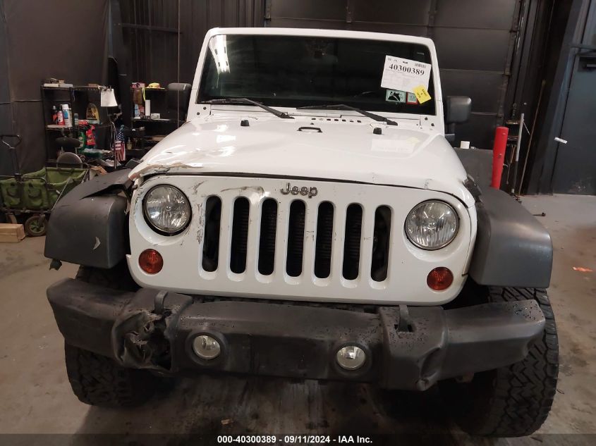 2012 Jeep Wrangler Unlimited Sport VIN: 1C4HJWDG4CL263461 Lot: 40300389