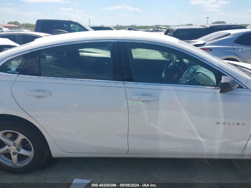 2018 Chevrolet Malibu Ls VIN: 1G1ZB5ST4JF279109 Lot: 40300396