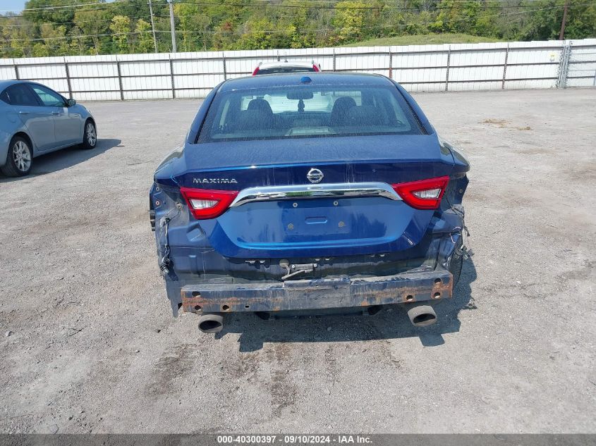 2017 Nissan Maxima 3.5S/Sv/Sl/Sr/Plat VIN: 1N4AA6AP2HC439314 Lot: 40300397