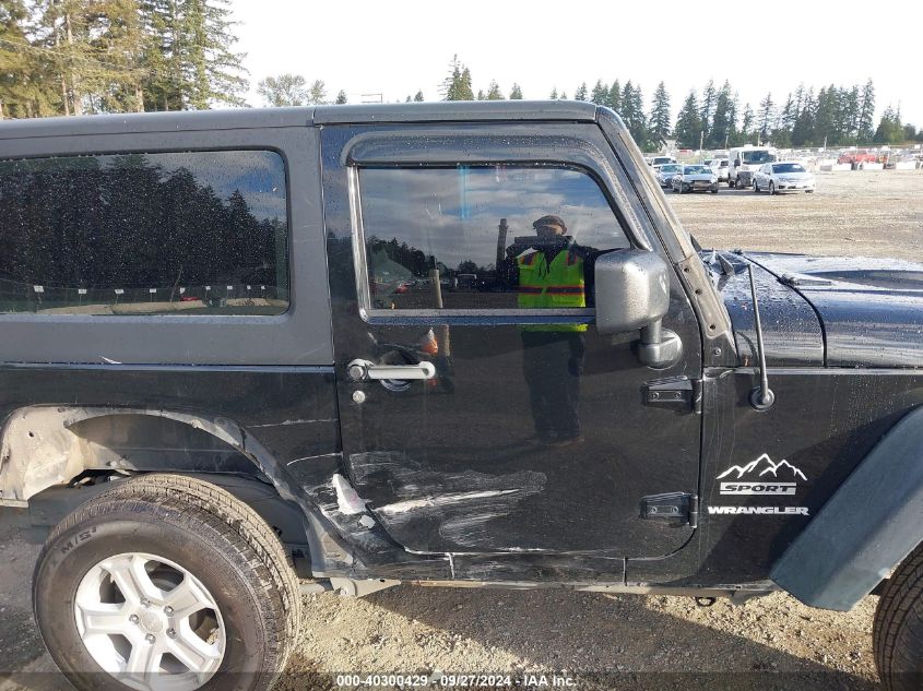 2011 Jeep Wrangler Sport VIN: 1J4AA2D14BL553018 Lot: 40300429