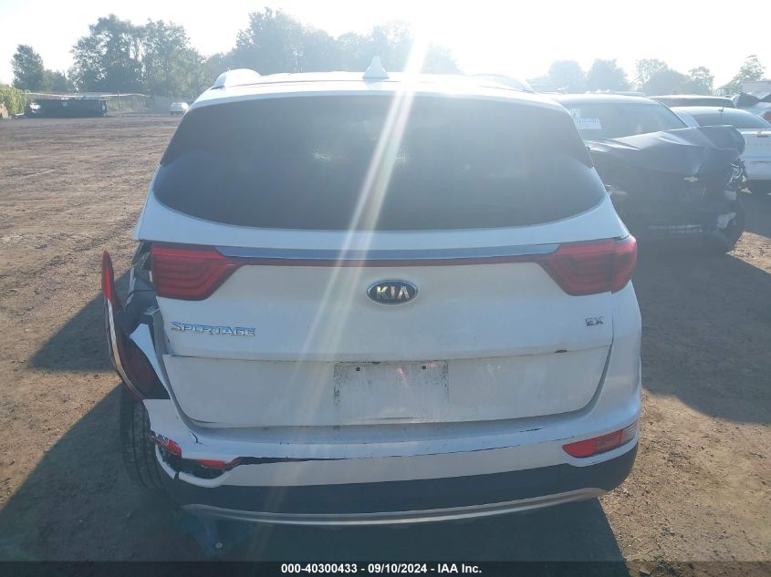 2019 Kia Sportage Ex VIN: KNDPNCAC6K7600803 Lot: 40300433