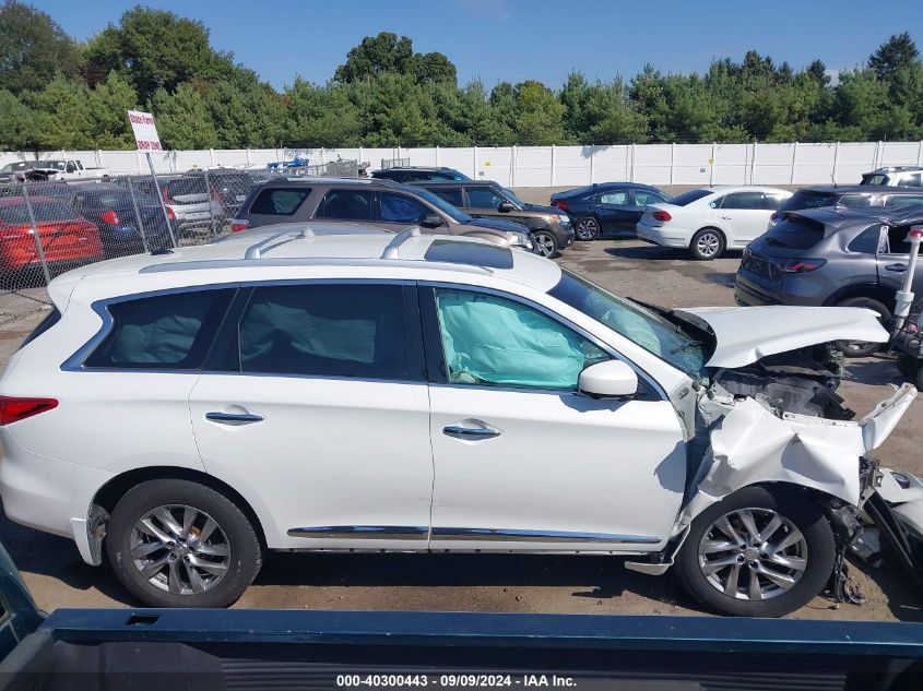 2013 Infiniti Jx35 VIN: 5N1AL0MM8DC338495 Lot: 40300443