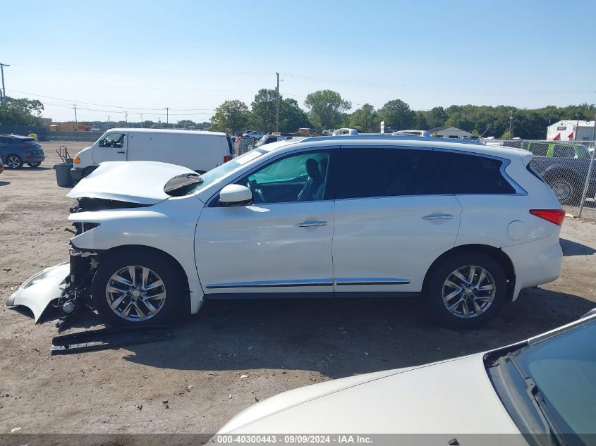 2013 Infiniti Jx35 VIN: 5N1AL0MM8DC338495 Lot: 40300443