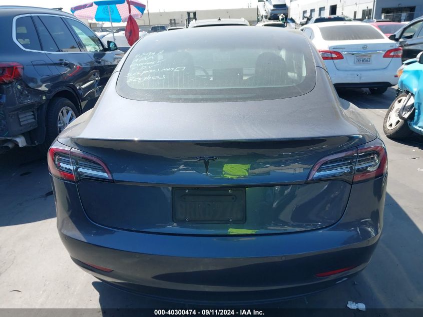 2020 Tesla Model 3 Standard Range Plus Rear-Wheel Drive/Standard Range Rear-Wheel Drive VIN: 5YJ3E1EA6LF739451 Lot: 40300474