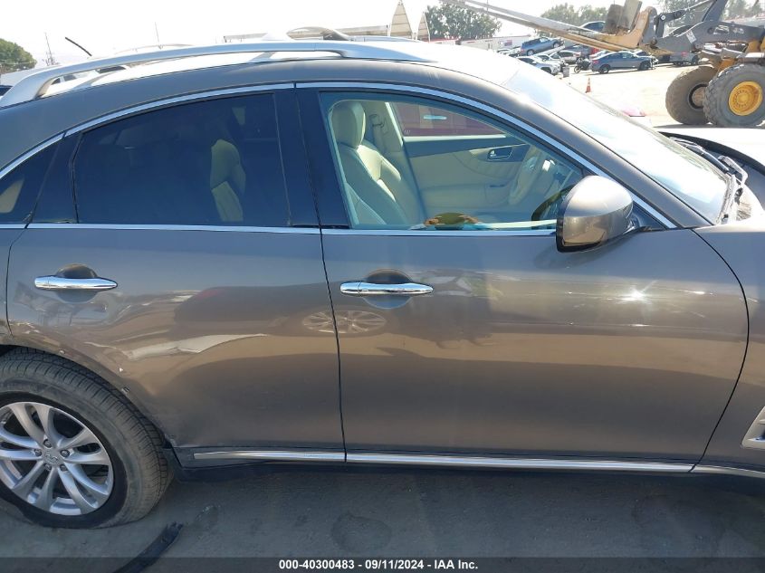 2010 Infiniti Fx35 VIN: JN8AS1MW4AM854801 Lot: 40300483