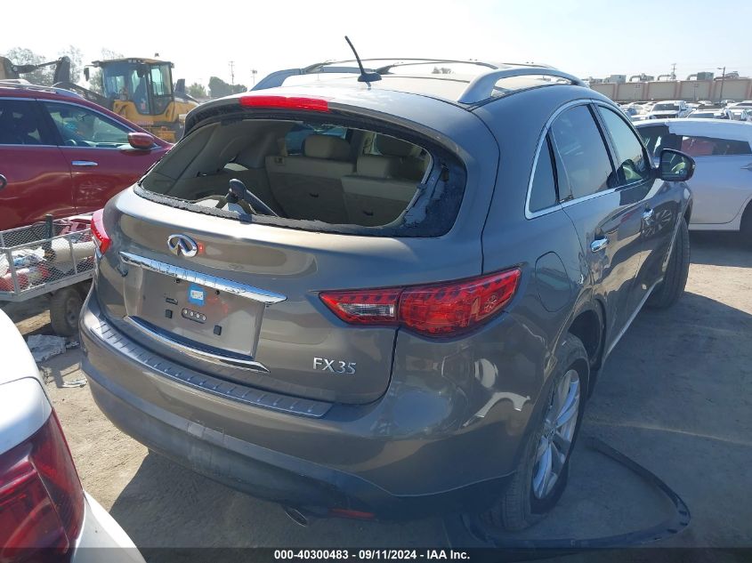 2010 Infiniti Fx35 VIN: JN8AS1MW4AM854801 Lot: 40300483