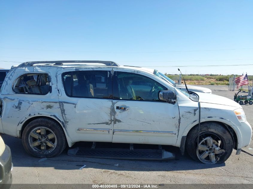 2014 Nissan Armada Platinum VIN: 5N1BA0NF4EN610332 Lot: 40300485