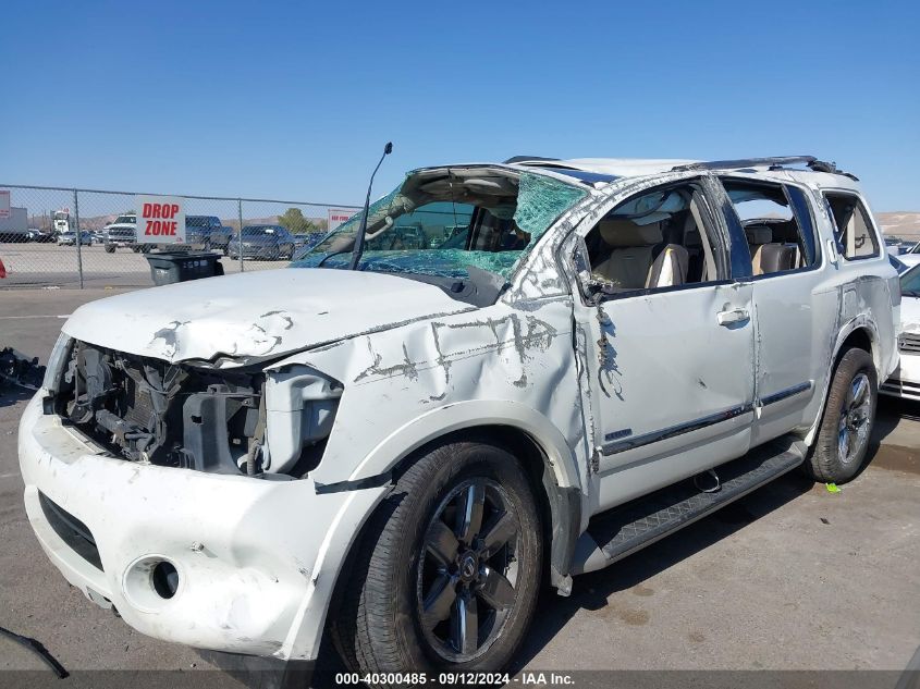 2014 Nissan Armada Platinum VIN: 5N1BA0NF4EN610332 Lot: 40300485