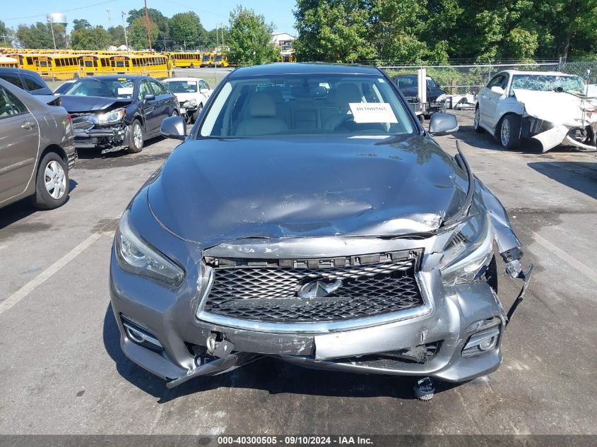 2015 Infiniti Q50 Premium VIN: JN1BV7AR0FM411614 Lot: 40300505