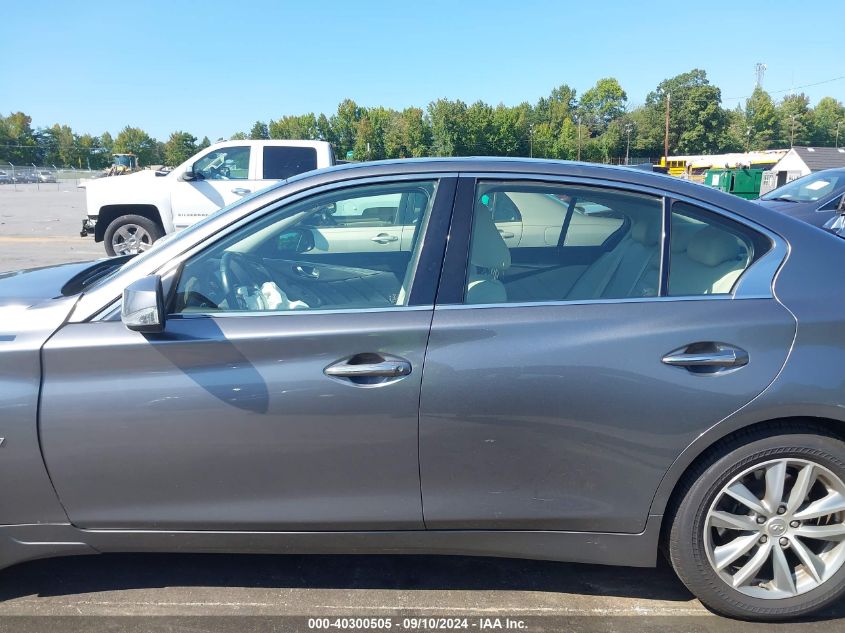 2015 Infiniti Q50 Premium VIN: JN1BV7AR0FM411614 Lot: 40300505