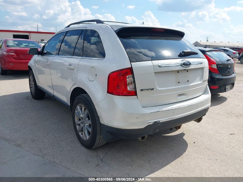 VIN 2FMDK3KC1DBE25148 2013 FORD EDGE no.3