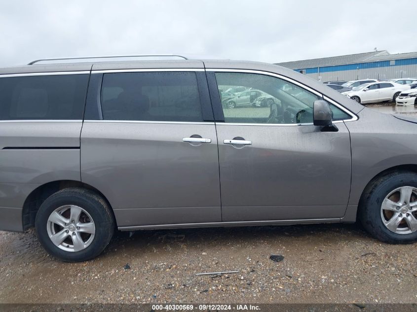 2017 Nissan Quest Sv VIN: JN8AE2KP2H9165409 Lot: 40300569