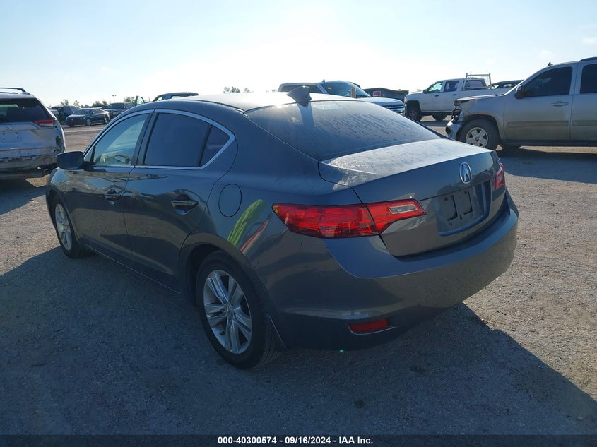 2013 ACURA ILX 2.0L 19VDE1F37DE014994