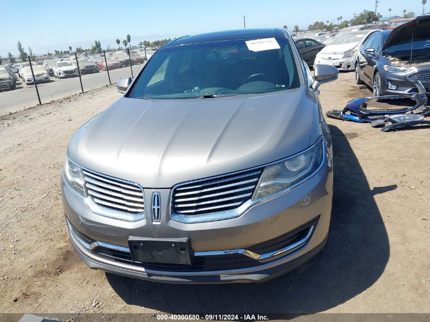 2017 Lincoln Mkx Select VIN: 2LMPJ6KR3HBL15024 Lot: 40300580