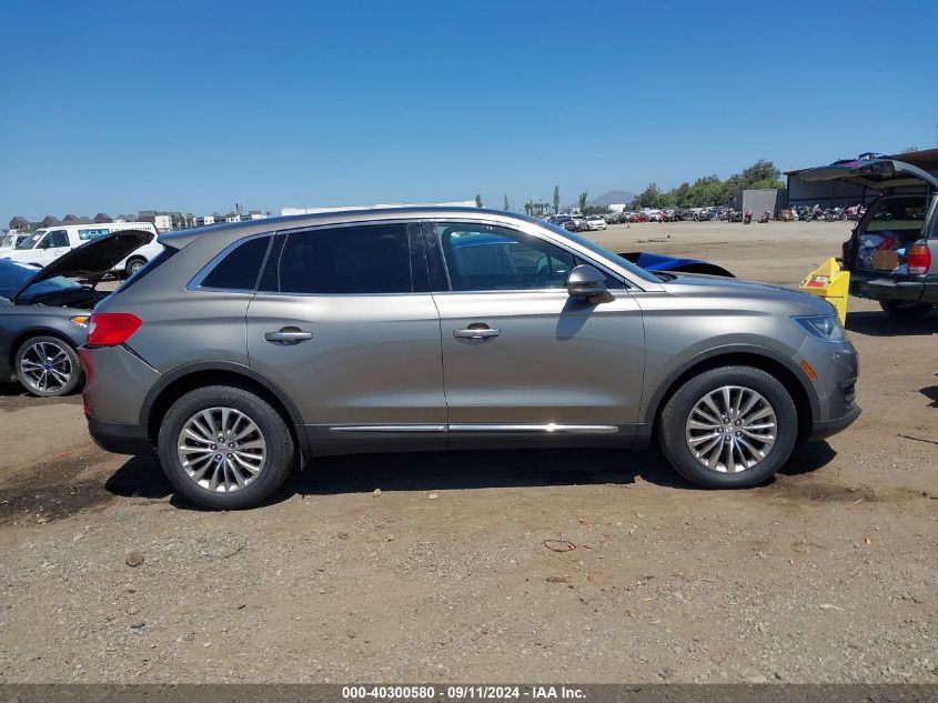 2017 Lincoln Mkx Select VIN: 2LMPJ6KR3HBL15024 Lot: 40300580