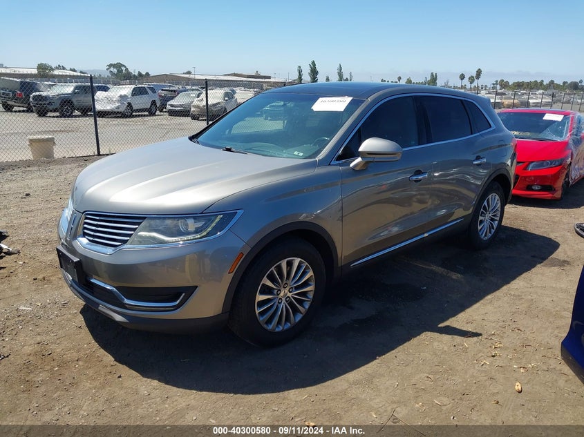 2017 LINCOLN MKX SELECT - 2LMPJ6KR3HBL15024