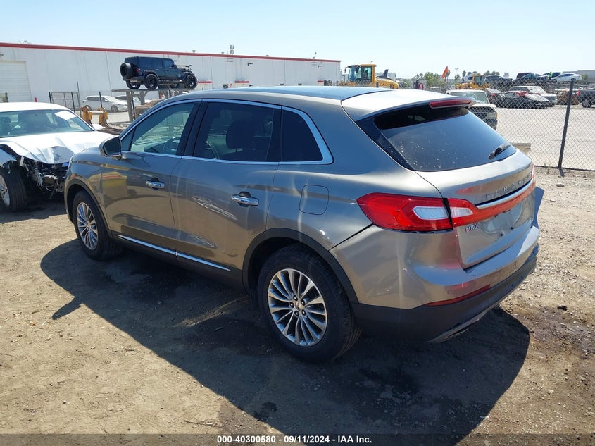 2017 LINCOLN MKX SELECT - 2LMPJ6KR3HBL15024