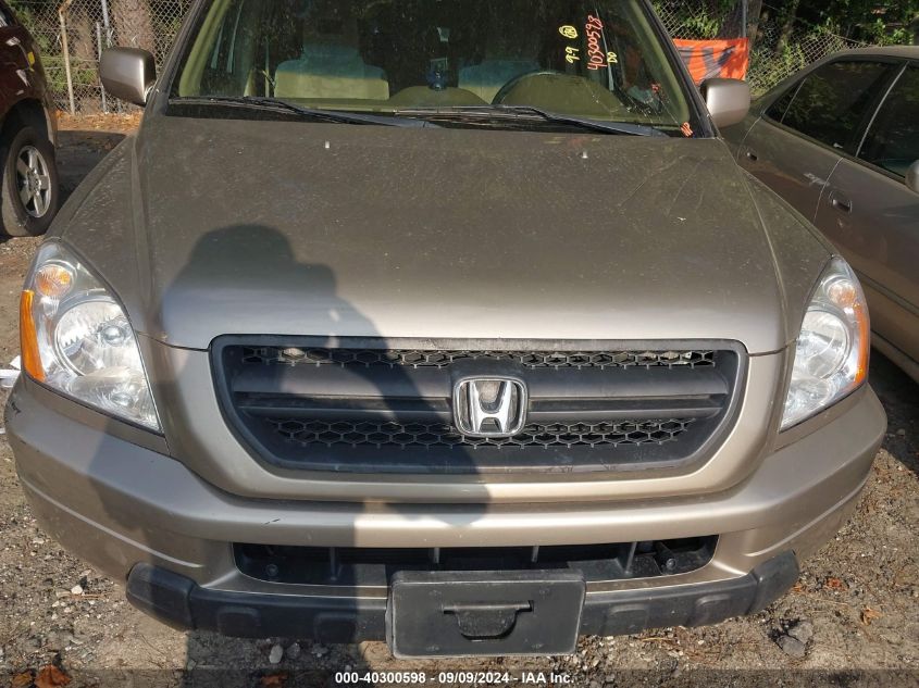 2HKYF18443H574932 2003 Honda Pilot Ex