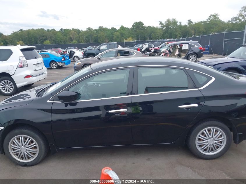 2015 Nissan Sentra S VIN: 3N1AB7AP8FY289889 Lot: 40300606