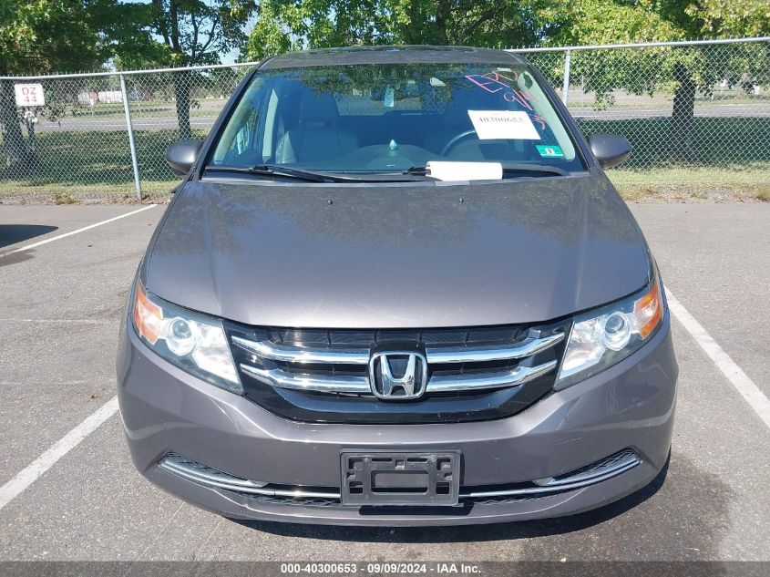 2016 Honda Odyssey Ex-L VIN: 5FNRL5H60GB136080 Lot: 40300653