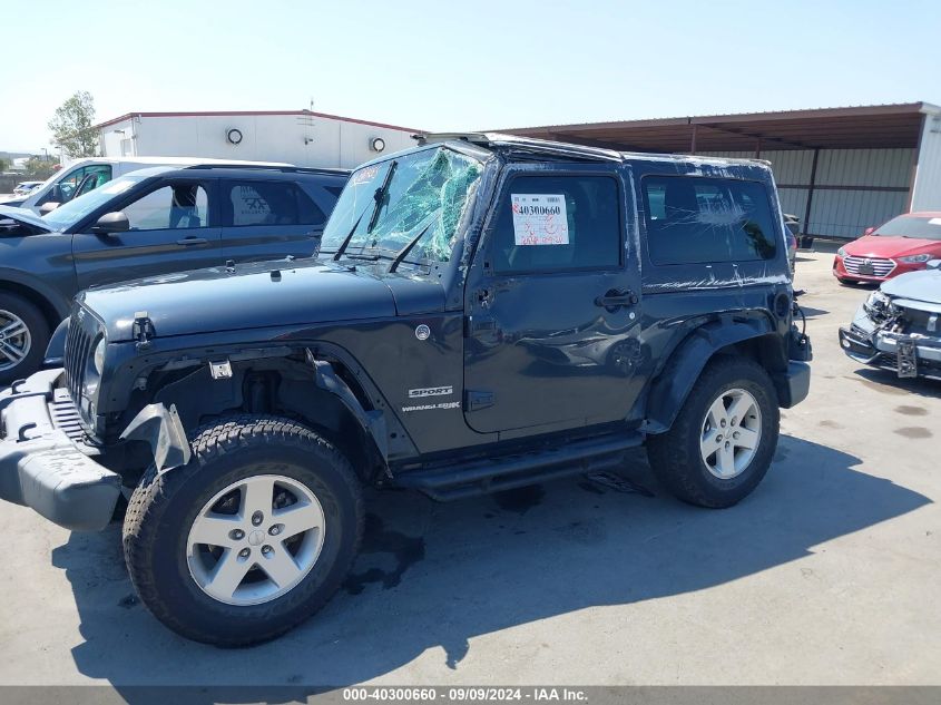 2018 Jeep Wrangler Jk Sport S 4X4 VIN: 1C4GJWAG2JL923901 Lot: 40300660