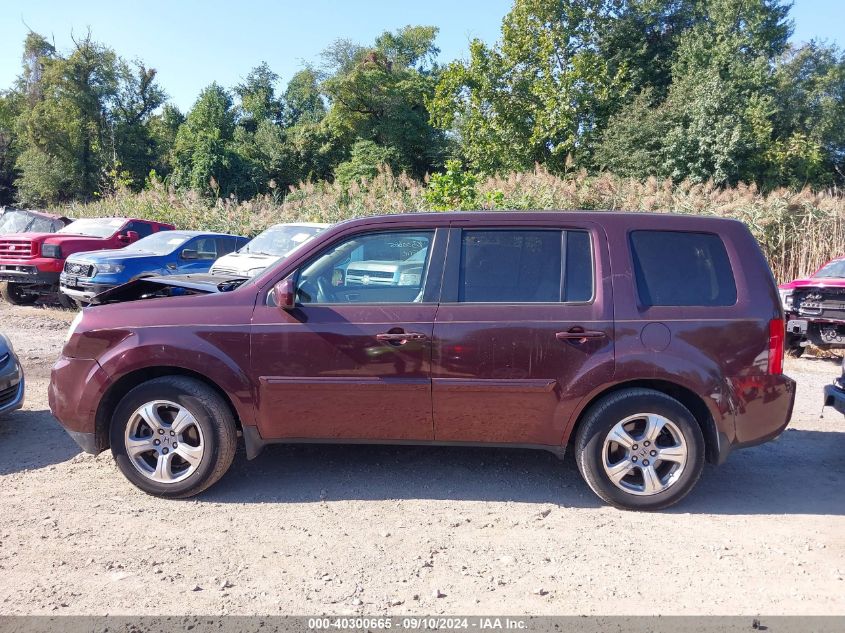 2015 Honda Pilot Ex-L VIN: 5FNYF4H59FB003322 Lot: 40300665