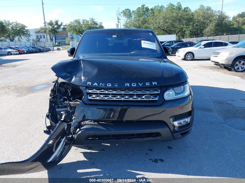 2017 Land Rover Range Rover Sport 3.0L V6 Supercharged Hse VIN: SALWR2FV1HA676759 Lot: 40300667