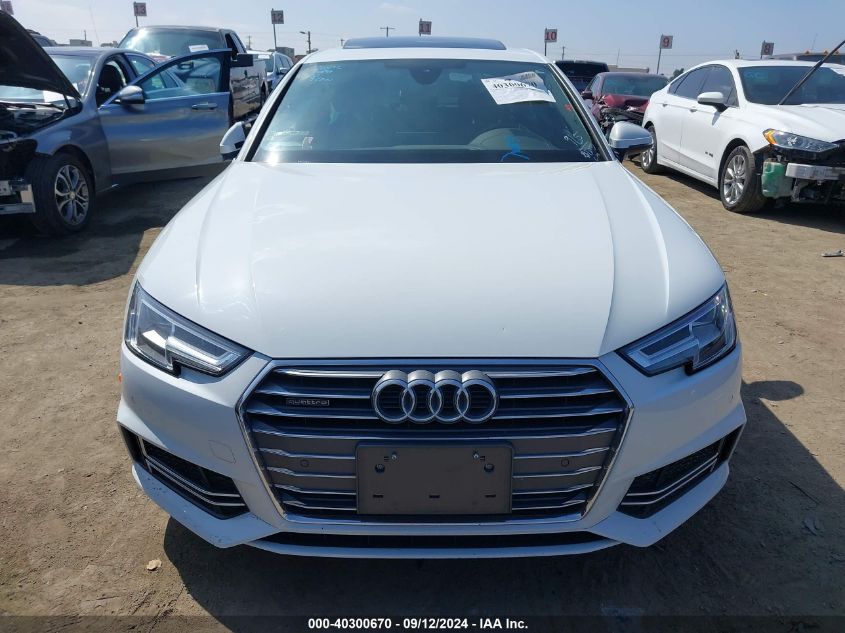 2018 Audi A4 Premium Plus VIN: WAUENAF46JA093476 Lot: 40300670