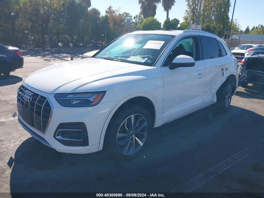 VIN WA1BAAFY0M2019290 2021 Audi Q5, Premium Plus 45... no.2