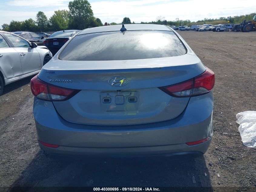 2015 Hyundai Elantra Se VIN: KMHDH4AE9FU414239 Lot: 40300695