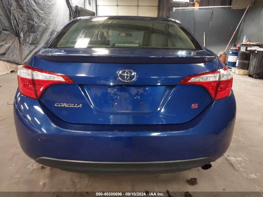 2016 Toyota Corolla S Plus VIN: 2T1BURHE5GC742041 Lot: 40300696