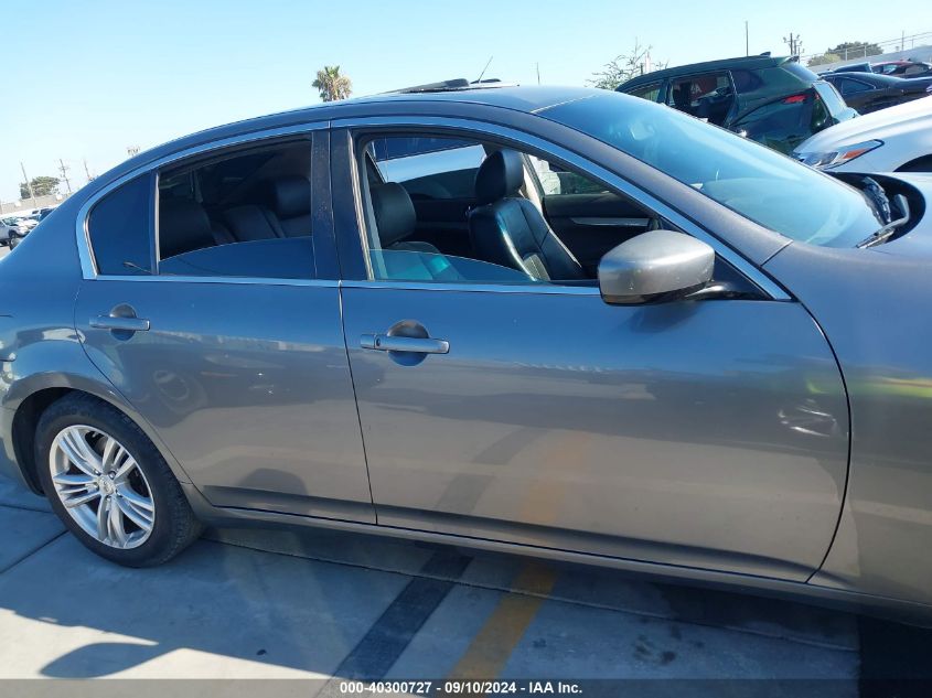 2013 Infiniti G37 Journey VIN: JN1CV6AP2DM300783 Lot: 40300727