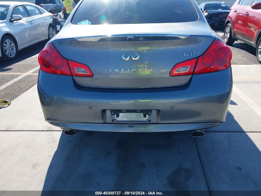 2013 Infiniti G37 Journey VIN: JN1CV6AP2DM300783 Lot: 40300727