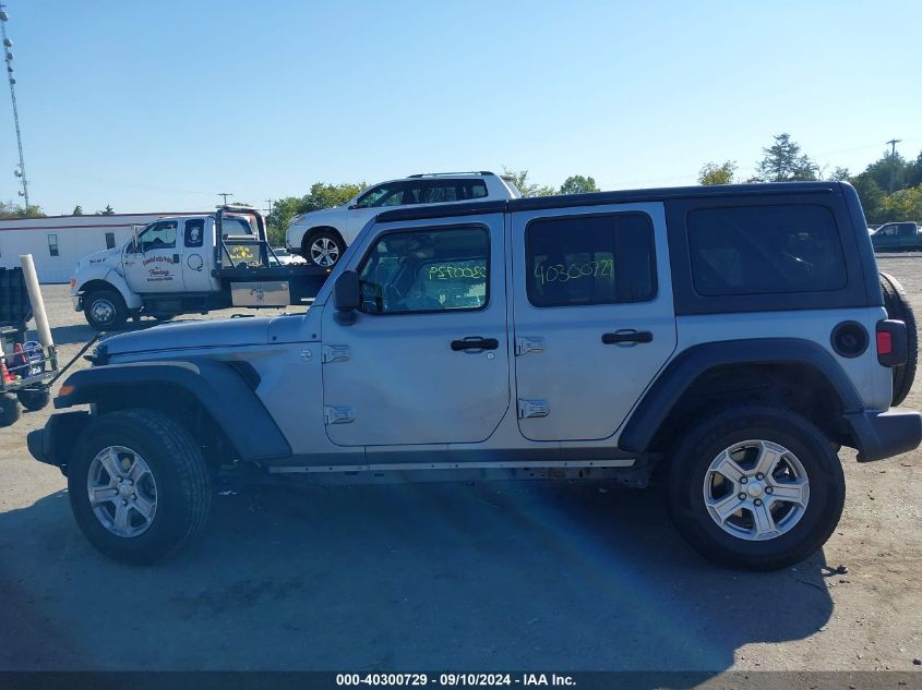 2019 Jeep Wrangler Unlimited Sport VIN: 1C4HJXDNXKW618683 Lot: 40300729