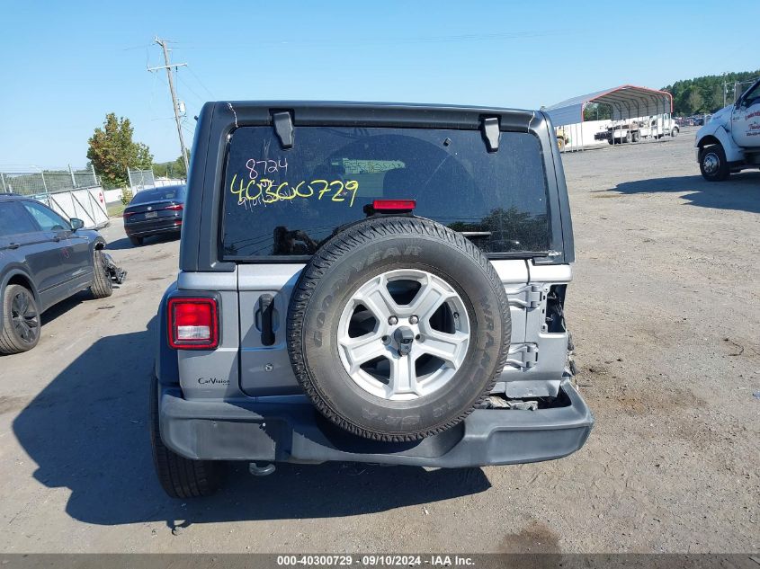 2019 Jeep Wrangler Unlimited Sport VIN: 1C4HJXDNXKW618683 Lot: 40300729