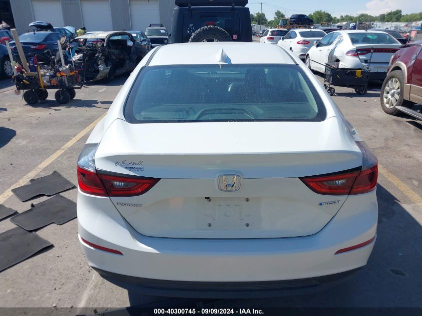 2021 Honda Insight Ex VIN: 19XZE4F51ME007149 Lot: 40300745