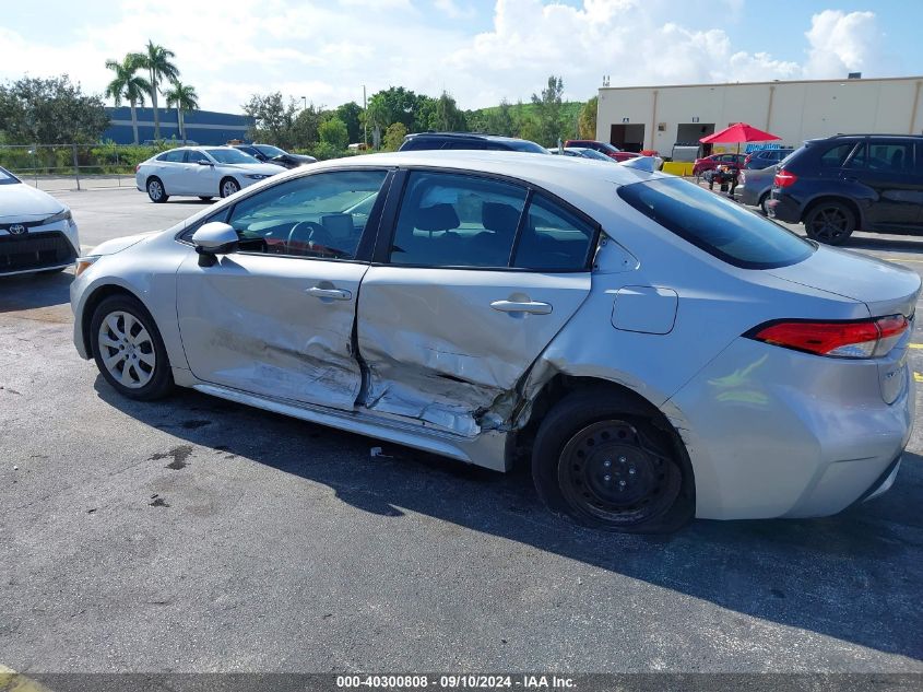 2021 Toyota Corolla Le VIN: 5YFEPMAE9MP270729 Lot: 40300808