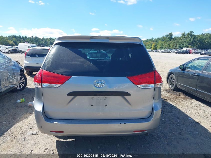 5TDZK3DC6CS223412 2012 Toyota Sienna