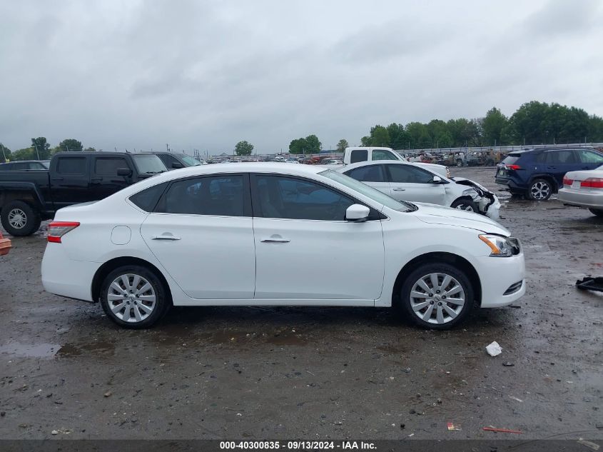 2015 Nissan Sentra S VIN: 3N1AB7AP5FY379534 Lot: 40300835