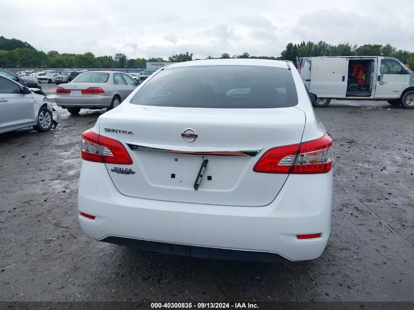 2015 Nissan Sentra S VIN: 3N1AB7AP5FY379534 Lot: 40300835