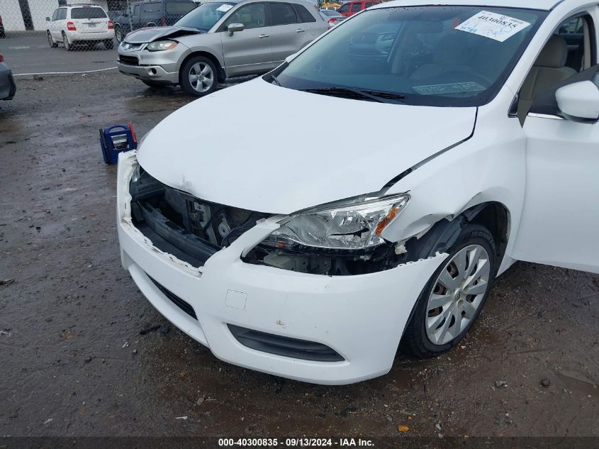 2015 Nissan Sentra S VIN: 3N1AB7AP5FY379534 Lot: 40300835