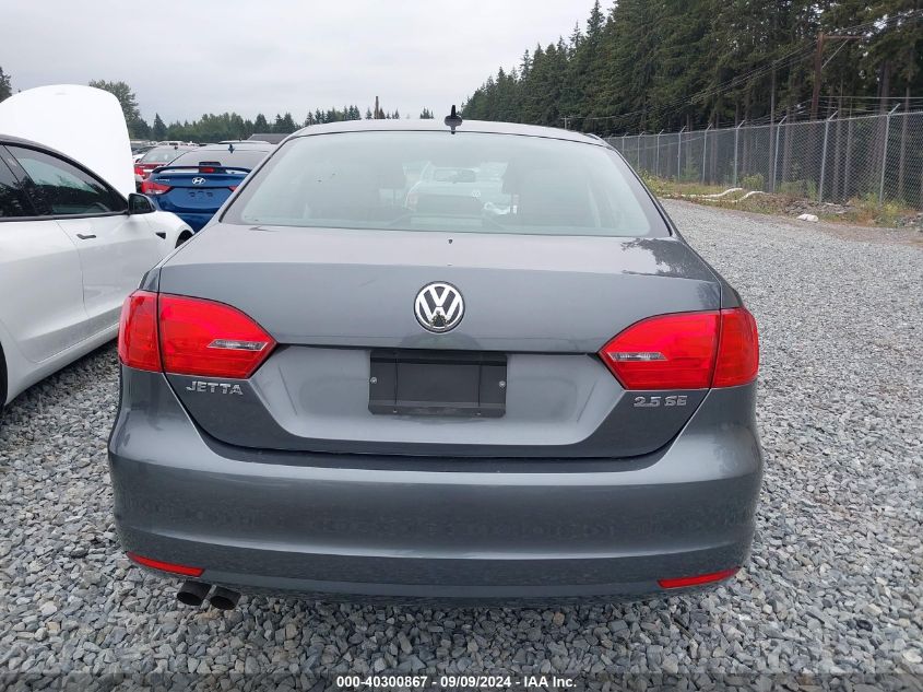 3VWDP7AJ9DM395079 2013 Volkswagen Jetta 2.5L Se