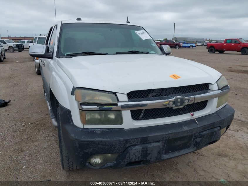 2004 Chevrolet Avalanche 1500 K1500 VIN: 3GNEK12T54G332960 Lot: 40300871