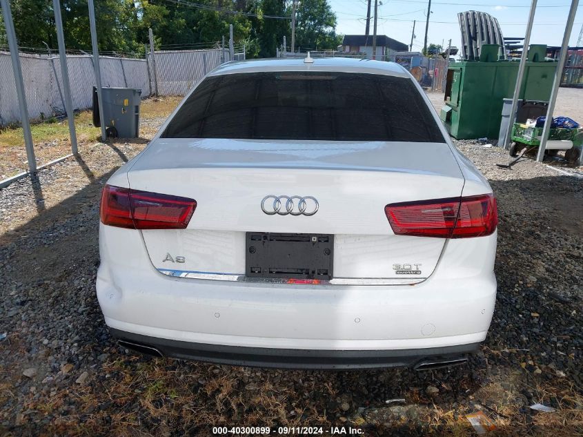 2016 Audi A6 3.0T Premium Plus VIN: WAUFGAFC9GN002210 Lot: 40300899