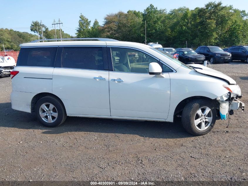 2013 Nissan Quest Sv VIN: JN8AE2KP9D9070971 Lot: 40300901