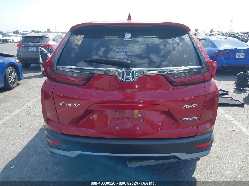 2021 HONDA CR-V HYBRID EX - 7FART6H52ME036804