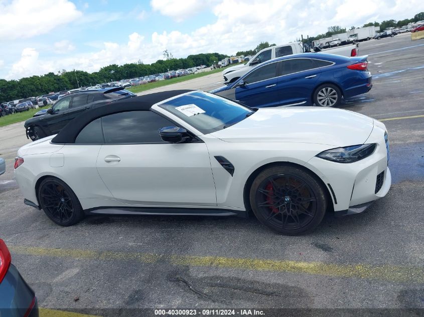 2022 BMW M4 Competition VIN: WBS33BA07NCK03481 Lot: 40300923