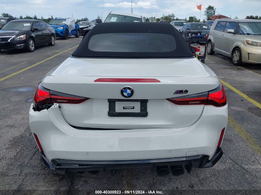 2022 BMW M4 Competition VIN: WBS33BA07NCK03481 Lot: 40300923