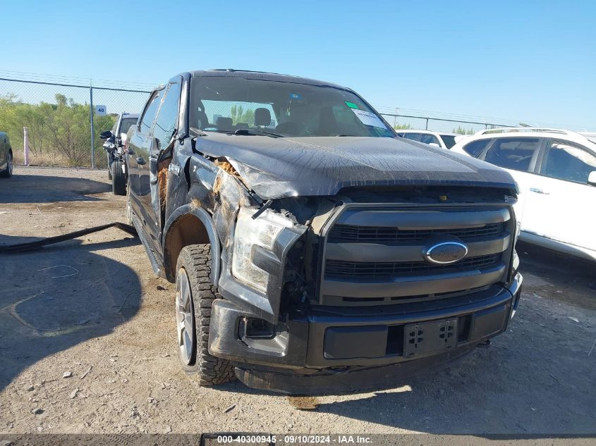 2015 FORD F-150 LARIAT - 1FTEW1EG8FKD55897